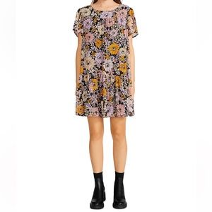 BB Dakota orange blossom floral dress